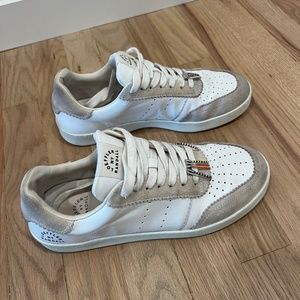 Loeffler Randall Keely beaded pin sneaker size 8 women